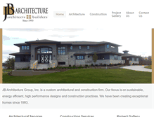 Tablet Screenshot of jbarchitecture.com